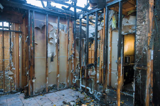 Professional Emergency Fire Cleanup technician working in Roland, IA